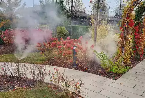 Impianto antizanzare a nebulizzazione