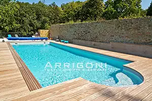 Preventivo realizzazione piscina 10x5 con scala romana, opere edili escluse