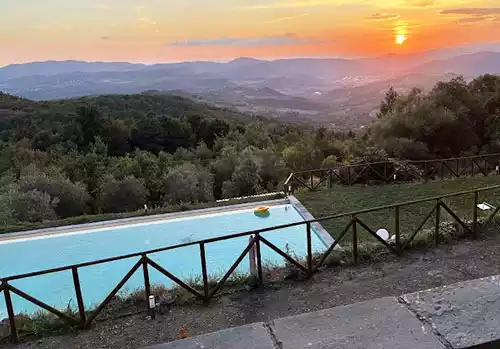 Ristrutturazione terminata piscina presso Podere La Doccia